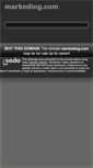 Mobile Screenshot of markeding.com